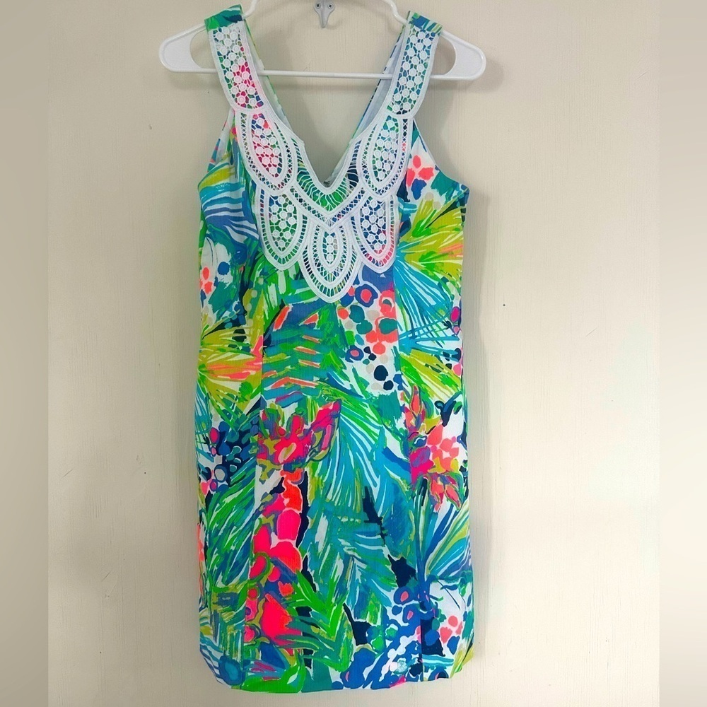 Lilly Pulitzer Largo Shift Dress zero 0
